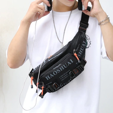 Túi đeo bụng nam thời trang size 41cm - Đeo chéo tiện lợi, giảm còn 139k 5 Túi đeo bụng nam thời trang size 41cm - Đeo chéo tiện lợi, giảm còn 139k 5