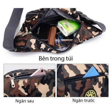 Túi đeo bụng Sport MG868 thiết kế tiện lợi, giảm 23% chỉ 81.600₫
