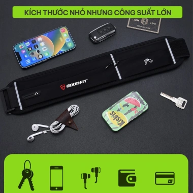 Túi đeo chạy bộ GoodFit GF119RB - Đai chống nước, phản quang, giảm giá 20%