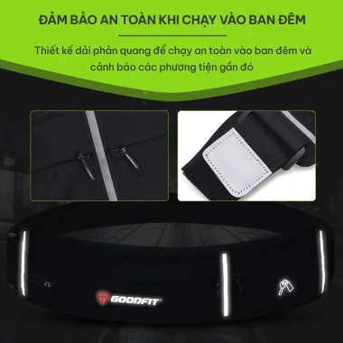 Túi đeo chạy bộ GoodFit GF119RB - Đai chống nước, phản quang, giảm giá 20% 9 Túi đeo chạy bộ GoodFit GF119RB - Đai chống nước, phản quang, giảm giá 20% 9