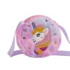 Túi đeo chéo bé gái thêu ngựa kỳ lân pony, vải lông nhung mềm mịn - Giá 48.000đ 7