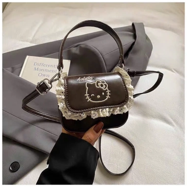 Túi đeo chéo cầm tay mini nữ Hello Kitty xinh đẹp - Thời trang Hàn Quốc, giảm còn 69.999₫ 3