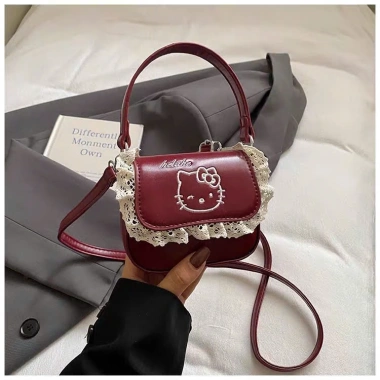 Túi đeo chéo cầm tay mini nữ Hello Kitty xinh đẹp - Thời trang Hàn Quốc, giảm còn 69.999₫ 7
