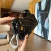 Túi đeo chéo công sở size 25 da PU đen trơn phối tang nổi - Giá 174.000₫ 4