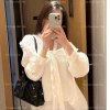 Túi đeo chéo công sở size 25 da PU đen trơn phối tang nổi - Giá 174.000₫ 7