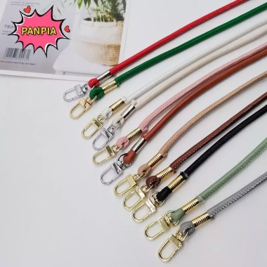 Túi đeo chéo da màu trơn - Dây thay thế, chống mất, DIY, giá chỉ 40.392₫