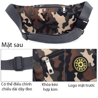 Túi Đeo Chéo & Đeo Bụng Sport MG868 - Thời Trang Năng Động Giá 49.500₫