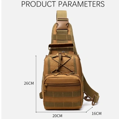 Túi Đeo Chéo Du Lịch Phượt Nam Tính Vải Bố Bền Đẹp - Giá chỉ 170.000₫ - ARMY 2