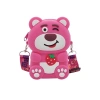Túi Đeo Chéo Gấu Dâu Mini Cao Su Cao Cấp – Túi Lì Xì Tết Du Lịch Giá 39.990 VND 7
