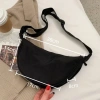 Túi đeo chéo KPop Demon Hunters nửa mặt trăng Nylon đa chức năng du lịch 2