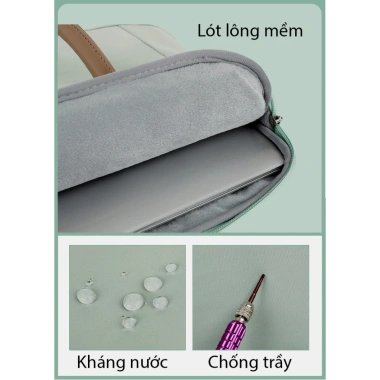 Túi đeo chéo LIVI chống sốc bảo vệ laptop, có quai xách, giảm còn 220.000 VND