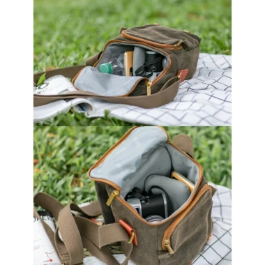 Túi đeo chéo máy ảnh Caden N1 - Thiết kế thời trang, chịu nước, giảm giá 520.000đ