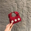 Túi Đeo Chéo Mini Hoa Nở Chấm Bi Siêu Xinh - Dáng Hàn Quốc cho Bé Gái Đi Chơi Tết 6