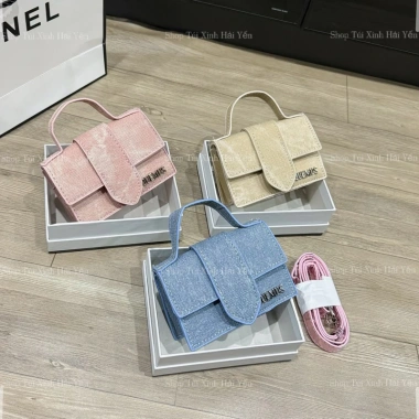 Túi đeo chéo mini jac Size 12 Da bóng mác bạc sang chảnh dễ thương cho trẻ em và người lớn 68,000 VND
