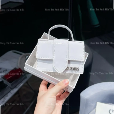 Túi đeo chéo mini jac Size 12 Da bóng mác bạc sang chảnh dễ thương cho trẻ em và người lớn 68,000 VND