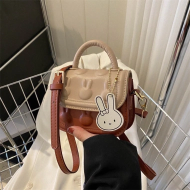 Túi đeo chéo mini quai xách dập nổi hình thỏ Hàn Quốc cute thời trang 75.000 VND 4 Túi đeo chéo mini quai xách dập nổi hình thỏ Hàn Quốc cute thời trang 75.000 VND 4
