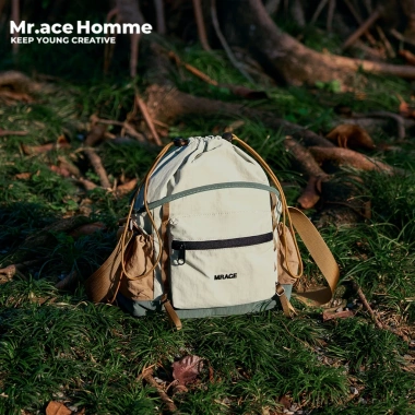 Túi đeo chéo Mr.ace Homme 3.317 dây rút du lịch nữ, giá ưu đãi 604.800 VND