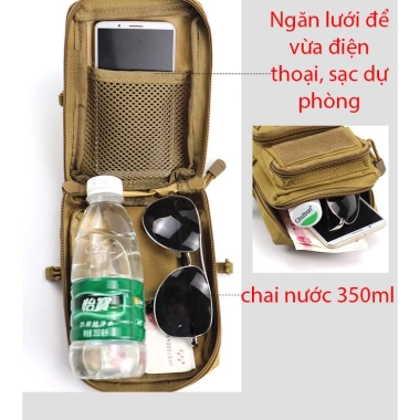 Túi đeo chéo nam 3P mini thời trang - Giá 220.000đ, đa năng, phong cách 7 Túi đeo chéo nam 3P mini thời trang - Giá 220.000đ, đa năng, phong cách 7