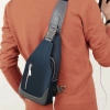 Túi đeo chéo nam BAVY FASHION cao cấp chống nước, nhiều ngăn, đứng form du lịch đi chơi - TĐC04ABC 4