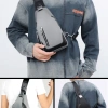 Túi đeo chéo nam BAVY FASHION cao cấp chống nước, nhiều ngăn, đứng form du lịch đi chơi - TĐC04ABC 5