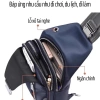 Túi đeo chéo nam BAVY FASHION cao cấp chống nước, nhiều ngăn, đứng form du lịch đi chơi - TĐC04ABC 9