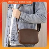 Túi đeo chéo nam da bò thật SAPOLNEY 8.160 - cầm tay, Nâu sáp, BH 3 năm, 1,150,000 VND