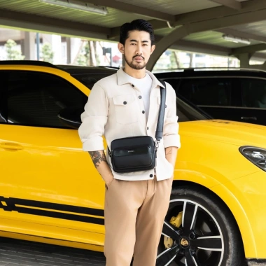 Túi đeo chéo nam KAMA BAG BARAS da thời trang - Giá chỉ 860.000đ