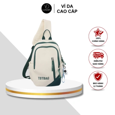 Túi đeo chéo nam nữ mini canvas - Balo học, du lịch, giảm giá 28k, da cao cấp