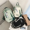 Túi đeo chéo nam nữ mini canvas - Balo học, du lịch, giảm giá 28k, da cao cấp 5
