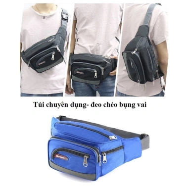 Túi Đeo Chéo Nam Nữ Thể Thao Nhiều Ngăn Cao Cấp - Giá 67.000đ Giảm Đặc Biệt 2