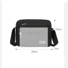 Túi đeo chéo nam OKDEALS Nylon 4-6 dây kéo, màu đen nâu xanh, chữ nhật - 74.088₫ 2
