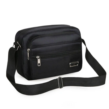 Túi đeo chéo nam OKDEALS Nylon 4-6 dây kéo, màu đen nâu xanh, chữ nhật - 74.088₫ 10