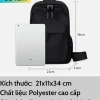 Túi đeo chéo nam to vải chống nước iPad 11 inch – Chống trộm, đi học, 169k 5