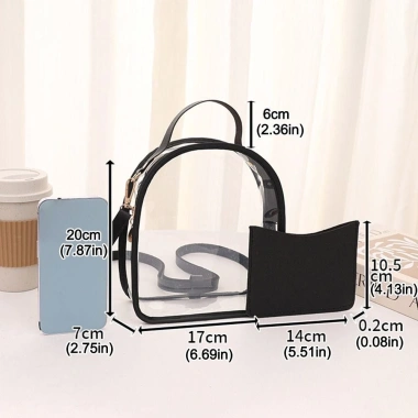 Túi đeo chéo NAMSHEVA ba lô thạch nhẹ PVC, chống thấm nước du lịch Giá 107.784₫ 2