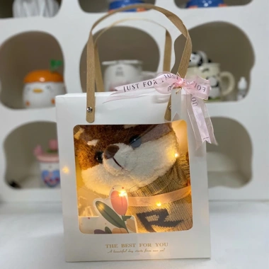 Túi Đeo Chéo Nhồi Bông Hình Chú Sóc Dễ Thương – Cute cho Bé Gái, Giá 160.000đ 9