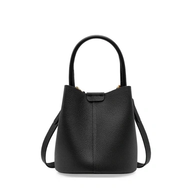 Túi Đeo Chéo Nữ Da Bò Cao Cấp Ladysam Bucket Bag Size 18 Dáng Xô Basic Công Sở