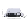 Túi đeo chéo SADYUELE họa tiết ghi chú piano - Phong cách âm nhạc, tiện dụng 2