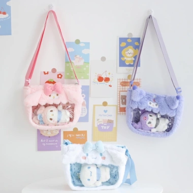 Túi đeo chéo Sanrio sang trọng cho bé mới biết đi Cinnamoroll Giai Điệu giá ưu đãi 141.480₫