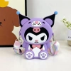 Túi Đeo Chéo Silicon Dễ Thương Kuromi Labubu Babythree Cho Bé Gái Giá 20.000 6