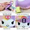 Túi Đeo Chéo Silicon KUROMI Nhiều Màu - Thời Trang Dễ Thương, Quà Giáng Sinh, Tết Giá Chỉ 60.000 VNĐ 5