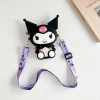 Túi Đeo Chéo Silicon KUROMI Nhiều Màu - Thời Trang Dễ Thương, Quà Giáng Sinh, Tết Giá Chỉ 60.000 VNĐ 8