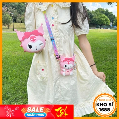 Túi Đeo Chéo Silicone Mini Kuromi cho Bé Gái - Du Lịch, Lì Xì, Giá 45.000 2 Túi Đeo Chéo Silicone Mini Kuromi cho Bé Gái - Du Lịch, Lì Xì, Giá 45.000 2