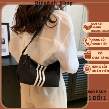 Túi Đeo Chéo Thể Thao Nam Nữ Vải Dù Kẻ Sọc Chống Nước Giá 78.000 VND 10 Túi Đeo Chéo Thể Thao Nam Nữ Vải Dù Kẻ Sọc Chống Nước Giá 78.000 VND 10