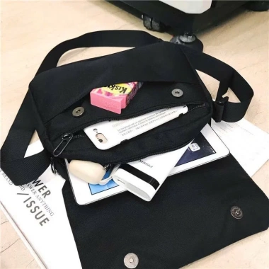 Túi đeo chéo unisex cao cấp TB03 - Nhiều ngăn, phù hợp iPad 10 inch, giá ưu đãi 279.000₫