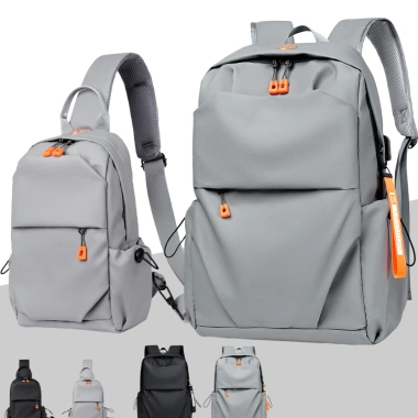 Túi đeo chéo và balo nam Ba Vy KH02 thời trang, chống nước, laptop, điện thoại - 258.000₫