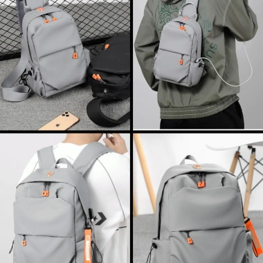 Túi đeo chéo và balo nam Ba Vy KH02 thời trang, chống nước, laptop, điện thoại - 258.000₫ 7 Túi đeo chéo và balo nam Ba Vy KH02 thời trang, chống nước, laptop, điện thoại - 258.000₫ 7