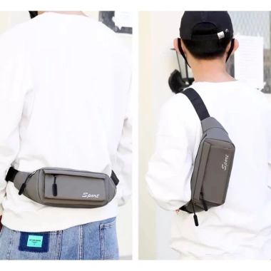 Túi đeo chéo và đeo bụng vải simili chống thấm nước size 32cm - Giá chỉ 59.000₫