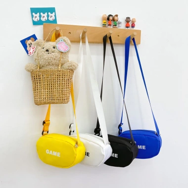 Túi đeo chéo vải Canvas nhẹ, đáng yêu cho trẻ em, giảm 20% còn 64.399₫ 6