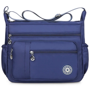 Túi đeo chéo vải dù chống thấm cao cấp 34cm TUI-68 - Du lịch, thể thao, sinh viên, 139k