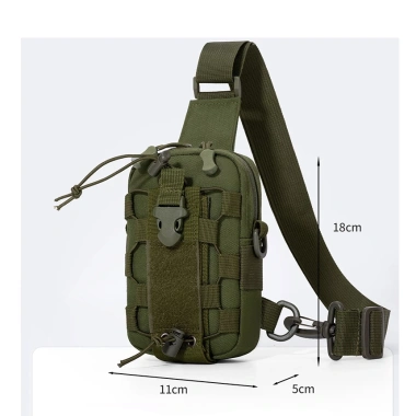 Túi đeo chéo vai mini Tactical KLD8.001 Thiết kế nhẹ bền giá chỉ 165.600 VND 4
